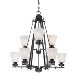 Nine-Light Chandelier