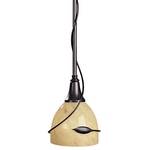 Adjustable Twining Leaf Mini-Pendant