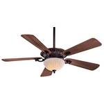 Ceiling Fan with Five Blades and Light Kit