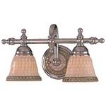 Mosaic Two-Light Bathroom Fixture