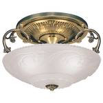 Three-Light Semi-Flush Ceiling Fixture