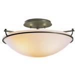 Two-Light Semi-Flush Ceiling Fixture