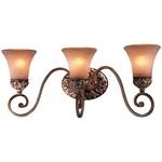 Three-light Bathroom Fixture