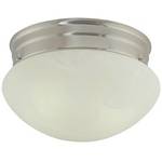8-Inch Flushmount Mushroom Ceiling Fixture