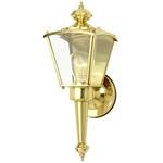Outdoor Wall Light with Beveled Glass