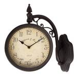 Two-Sided Outdoor Clock
