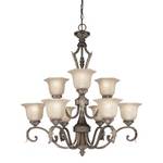 Nine-Light Chandelier 