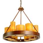 Nine-Light Chandelier