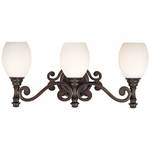 Three-Light Bathroom Fixture  