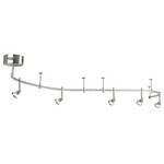 8-Foot Satin Nickel Rail Kit