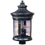 Outdoor Post Light with Clear Glass