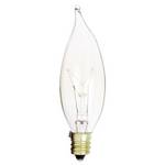 15-watt CA8 incandescent bulb