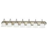 Seven-Light Bathroom Fixture 
