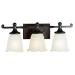 Three-Light Bathroom Fixture
