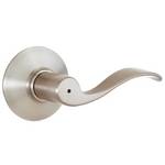 Reversible Curved-Lever Privacy Lock