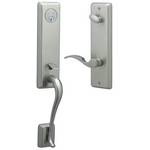 Entry Set with Left Hand Interior Lever