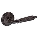 Right-Hand Ribbon and Reed Door Lever Passage Set