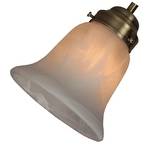 White Alabaster Glass Shade 