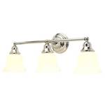 Three-Light Bathroom Fixture