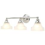 Three-Light Bathroom Fixture