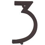 Bronze House Number