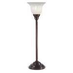 Table Torchiere with Alabaster Glass