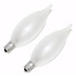 60-watt B10 incandescent bulb 2-pack