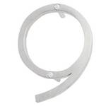 Brushed Nickel House Number