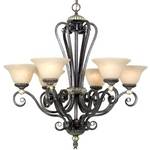 Six-Light Chandelier