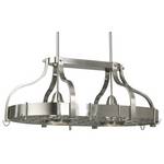 Lighted Oval Pot Rack