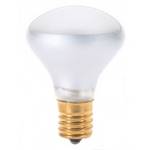 25-watt R14 reflector bulb with brass intermediate base