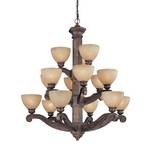 Fifteen-Light Chandelier