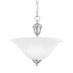 Convertible Two-Light Pendant/Semi-Flush Ceiling Fixture 