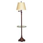 Tray Swing-Arm Floor Lamp