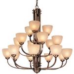 Eighteen-Light Chandelier