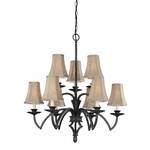 Nine-Light Chandelier 