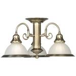 Three-Light Ceiling Fixture 