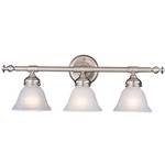 Three-Light Bathroom Fixture