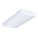 Two-Light Fluorescent Wraparound Ceiling Fixture 
