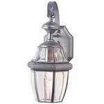 Outdoor Wall Fixture with Clear Glass 