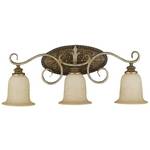 Three-Light Bathroom Fixture