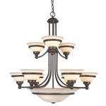 Twelve-Light Chandelier