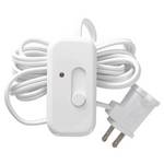 White Plug-In Tabletop Dimmer