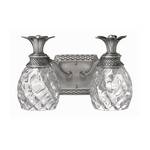 Two-Light Tropical Style Bathroom Fixture 