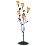 Table Lamp with Bouquet Design