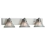 Three-Light Bathroom Fixture
