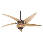 Ceiling Fan with Five Blades and Light Kit