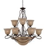 Twelve-Light Chandelier