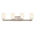 Four-Light Antique Nickel Vanity Light