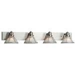 Four-Light Bathroom Fixture